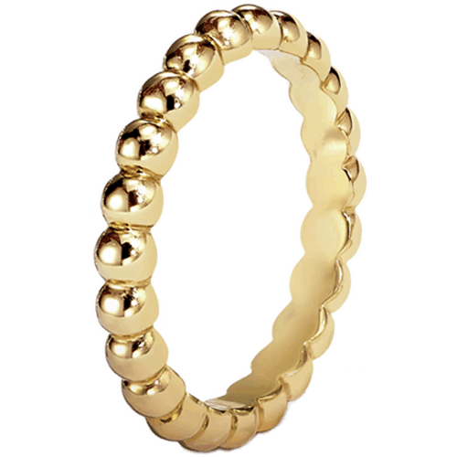 梵克雅寶 Van Cleef & Arpels Perlée pearls of gold 戒指 中型款