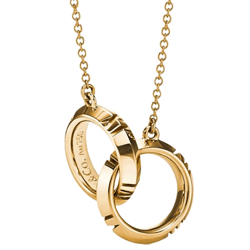 蒂芙尼 Tiffany Atlas X 18K黃金扣環圈形項鍊