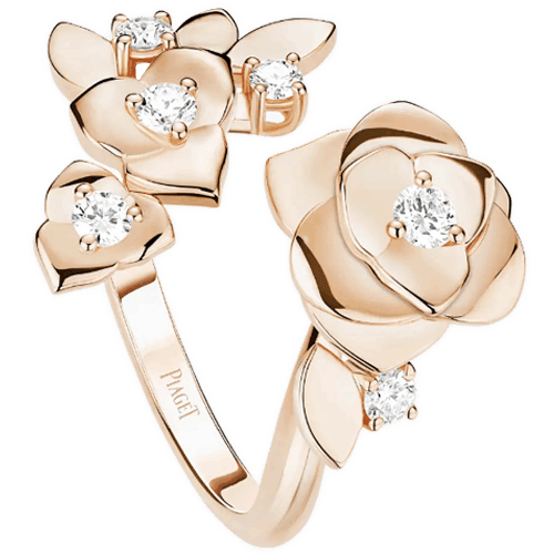 伯爵 Piaget Rose系列 鑽石 18K玫瑰金指環