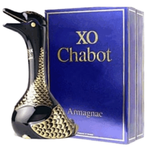 夏堡 瓷瓶 藍鵝 雅馬邑白蘭地 Chabot EXTRA Armagnac Blue Goose
