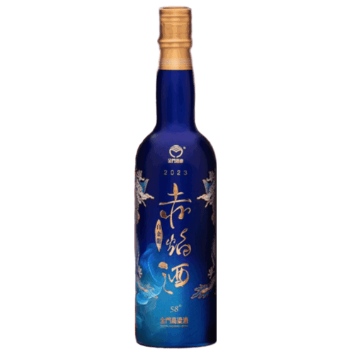 金門酒廠 白金龍赤焰高粱酒(豐聚藍)