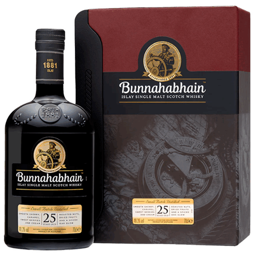 布納哈本25年單一麥芽蘇格蘭威士忌 Bunnahabhain 25 Year Old Single Malt Scotch Whisky