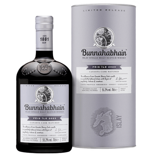 布納哈本 2023艾雷島嘉年華 卡納斯塔雪莉桶 單一麥芽蘇格蘭威士忌 Bunnahabhain Feis Ile 2023 Canasta Cask Matured Single Malt Scotch Whisky
