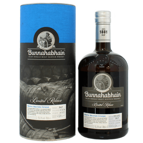 布納哈本 Moine白蘭地桶單一麥芽蘇格蘭威士忌Bunnahabhain 2004 Limited Release Moine Brandy Finish Islay Single Malt Scotch Whisky