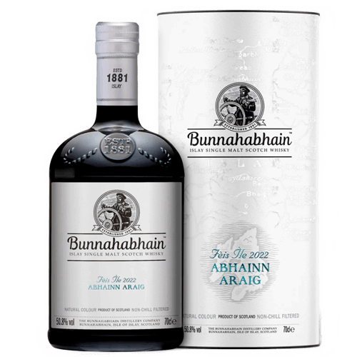 布納哈本 2022艾雷島嘉年華限定版 生命之水 單一麥芽蘇格蘭威士忌 Bunnahabhain Feis Ile 2022 Abhainn Araig Single Malt Scotch Whisky