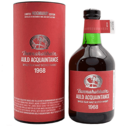 布納哈本1968 - 2002 Auld Acquaintance單一麥芽蘇格蘭威士忌Bunnahabhain 1968 - 2002 Auld Acquaintance Single Malt Scotch Whisky
