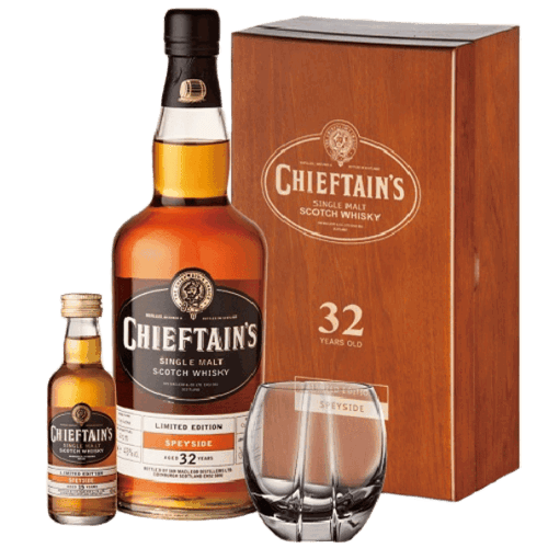 老酋長32年(舊版木盒)單一麥芽威士忌Chieftain's 32 Years Old Single Malt Scotch Whisky