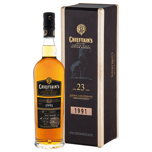 老酋長 1991 (吉羊如意版) 23年原酒單一麥芽威士忌Chieftain's Black Label 1991 Single Malt Natural Cask Strength Single Malt Scotch Whisky