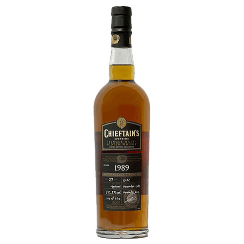 老酋長1989 27年原酒 (金猴年)Chieftain's Vintage 1989 27yo Single Malt Scotch whisky