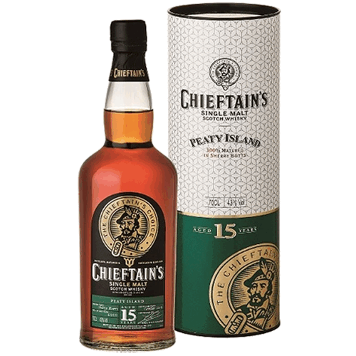 老酋長 15年雪莉桶單一麥芽威士忌Chieftain's 15YO Peaty Island sherry Butts Single Malt Scotch Whisky
