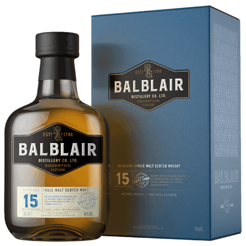 巴布萊爾 15年單一麥芽威士忌Balblair 15YO Highland Single Malt Scotch Whisky