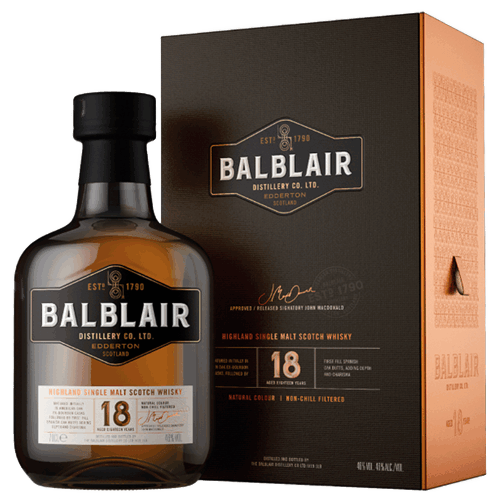 巴布萊爾 18年單一麥芽威士忌Balblair 18YO Highland Single Malt Scotch Whisky