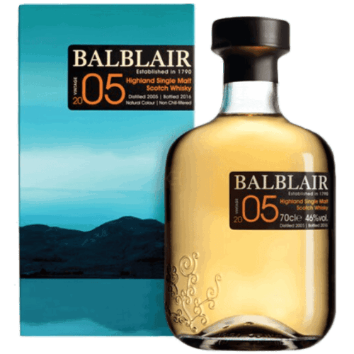 巴布萊爾 2005單一麥芽威士忌Balblair Vintage 2005 Highland Single Malt Scotch Whisky