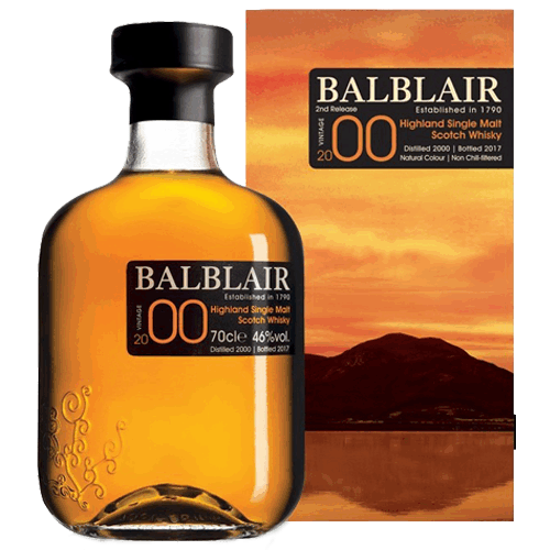 巴布萊爾 2000第二版 單一麥芽威士忌Balblair 2000 Highland Single Malt Scotch Whisky