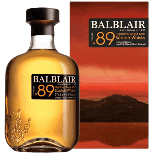 巴布萊爾 1989單一麥芽威士忌Balblair  Vintage 1989 Highland Single Malt Scotch Whisky