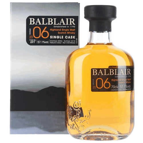 巴布萊爾 2006 台灣版單桶原酒威士忌Balblair Vintage 2006#81 Highland Single Malt Scotch Whisky