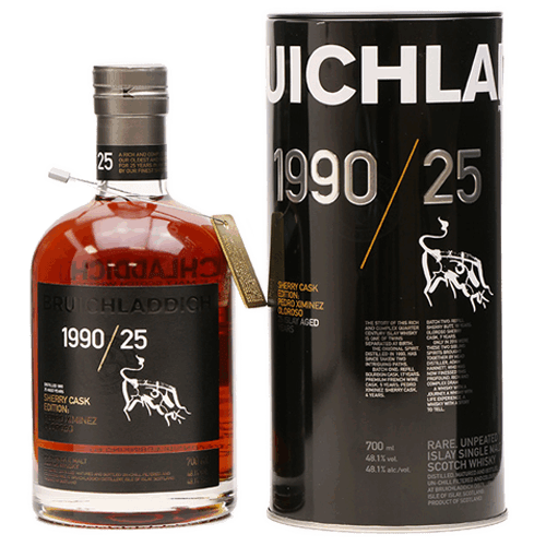 布萊迪 1990 25年 單一麥芽威士忌Bruichladdich 1990 25yo Islay Single Malt Scotch Whisky