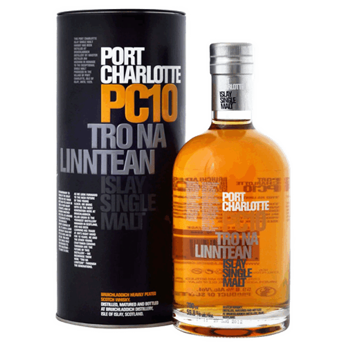 布萊迪PC10單一麥芽威士忌Bruichladdich Port Charlotte PC10 Islay Single Malt Scotch Whisky