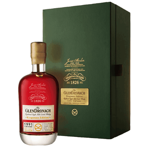 格蘭多納 金牌特務1991-25年單一麥芽威士忌Glendronach 1991 Vintage 25 years Kingsman Edition Single Malt Scotch Whisky