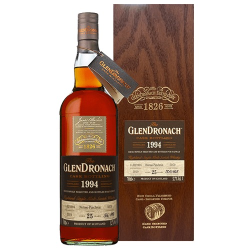格蘭多納 25年單桶原酒1994#5079 Glendronach Cask Bottling 1994 #5079 25YO Single Malt Scotch Whisky