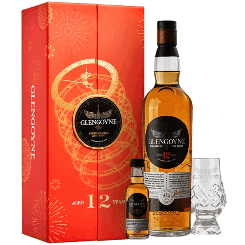 格蘭哥尼 12年 2023春節禮單一麥芽威士忌Glengoyne 12YO 2023 Chinese New Year Gift Set Single Malt Scotch Whisky