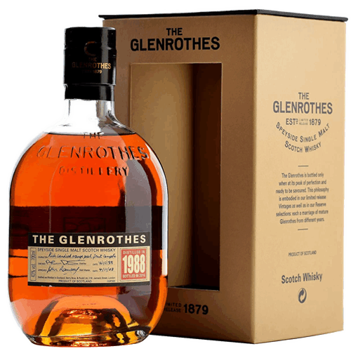 格蘭路思1988限量單一純麥威士忌Glenrothes Vintage 1988 Single Malt Scotch Whisky