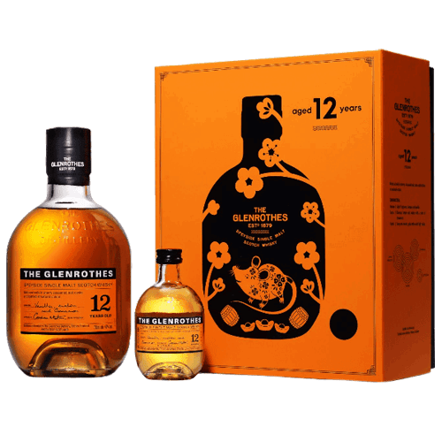 格蘭路思 12年2020年單一麥芽威士忌禮盒Glenrothes 12 Year Old Single Malt Scotch Whisky Gift Box