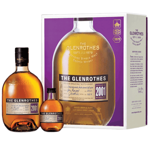 格蘭路思 2001禮盒單一麥芽蘇格蘭威士忌Glenrothes 2001 Single Cask Single Malt Scotch Whisky Gift Box