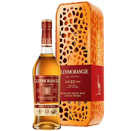 格蘭傑 10年長頸鹿保育特別版 單一麥芽蘇格蘭威士忌Glenmorangie 10 Years Old Single Malt Scotch Whisky Giraffe Gift Tin