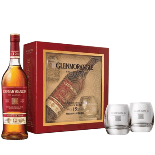 格蘭傑 12年雪莉桶威士忌禮盒單一麥芽蘇格蘭威士忌Glenmorangie Lasanta Sherry Cask Finish 12 YO Single Malt Scotch Whisky拷貝