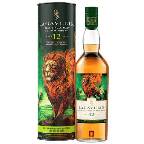 樂加維林2021原酒臻選系列無盡傳說  烈焰雄獅 單一麥芽威士忌 鳳凰之火Lagavulin 26 Year Old Special Release 2021 Single Malt Scotch Whisky