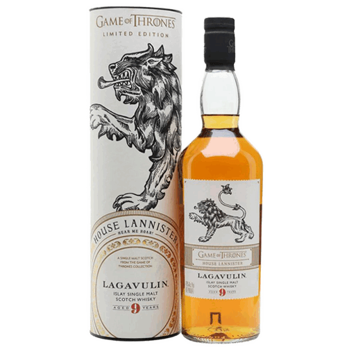 樂加維林 9年 冰與火之歌 權力遊戲聯名版 單一麥芽蘇格蘭威士忌 Lagavulin 9 Years Game Of Thrones House Lannister Limited Edition Single Malt Scotch Whisky