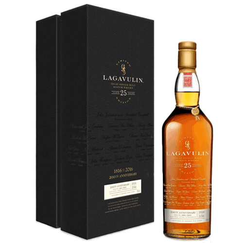 樂加維林 25年全球限量雪莉桶原酒 200週年紀念款單一麥芽蘇格蘭威士忌 Lagavulin 25 Year Old 200th Anniversary Single Malt Scotch Whisky