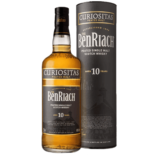 班瑞克 10年泥煤單一麥芽威士忌BenRiach Curiositas 10 Year Old Peated Single Malt Scotch Whisky
