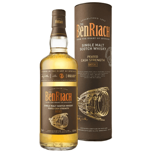 班瑞克 泥煤桶裝強度原酒第一版 單一麥芽威士忌BenRiach Peated Cask Strength Batch 1 Single Malt Scotch Whisky