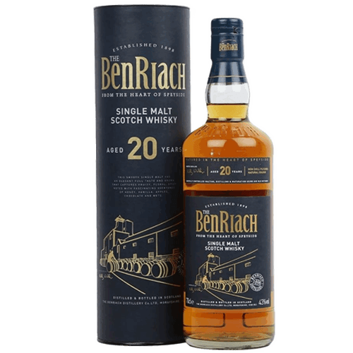 班瑞克 20年舊版藍標 單一麥芽威士忌BenRiach 20 year old Single Malt Scotch Whisky