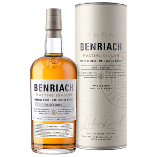 班瑞克 季節系列-地板發麥單一麥芽威士(第三版)BenRiach Malting Season Third Edition Speyside Single Malt Scotch Whisky 班瑞克 季節系列-地板發麥單一麥芽威士(第三版)BenRiach Malting Season Third Edition Speyside Single Malt Scotch Whisky