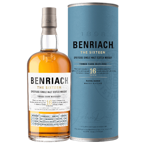 班瑞克 16年單一麥芽威士忌BenRiach 16 Years Old Speyside Single Malt Whisky 班瑞克 16年單一麥芽威士忌BenRiach 16 Years Old Speyside Single Malt Whisky