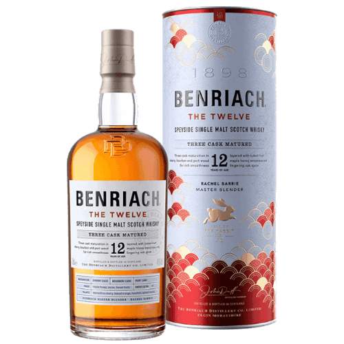 班瑞克 12年新版 2023兔年限定單一麥芽威士忌 Benriach Year of The Rabbit Twelve Single Malt Whisky 班瑞克 12年新版 2023兔年限定單一麥芽威士忌 Benriach Year of The Rabbit Twelve Single Malt Whisky