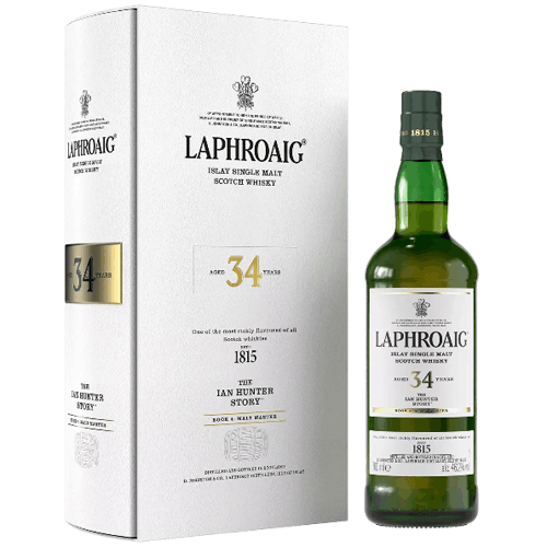 拉弗格 34年書冊系列第四版單一麥芽蘇格蘭威士忌Laphroaig 34YO Whisky The Ian Hunter Story 4 Single Malt Scotch Whisky