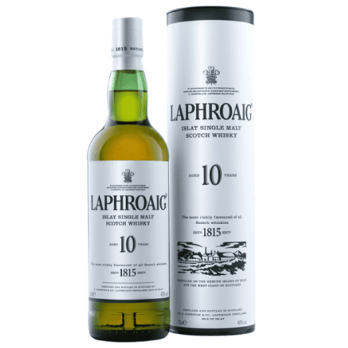 拉弗格 10年單一麥芽威士忌Laphroaig 10 Year Old Islay Single Malt Scotch Whisky1000ML