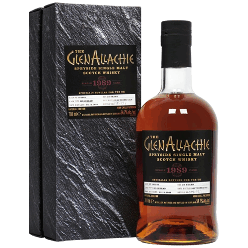 格蘭艾樂奇 單桶單年份1989-28年原酒單一麥芽威士忌The GlenAllachie Distillery Single Cask 1989 Aged 28YO Single Malt Scotch Whisky