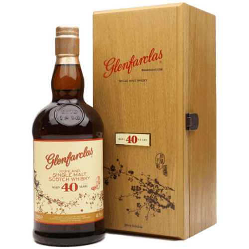 格蘭花格 40年2014華風限量木盒版(梅花)單一麥芽蘇格蘭威士忌Glenfarclas 40 years Plum Blossom 2014 Edition Single Malt Scotch Whisky