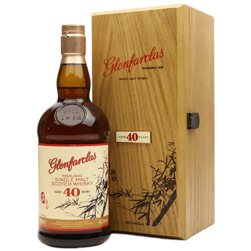 格蘭花格 40年2015華風限量木盒版(竹)單一麥芽蘇格蘭威士忌Glenfarclas 40 years Bamboo 2015 Edition Single Malt Scotch Whisky