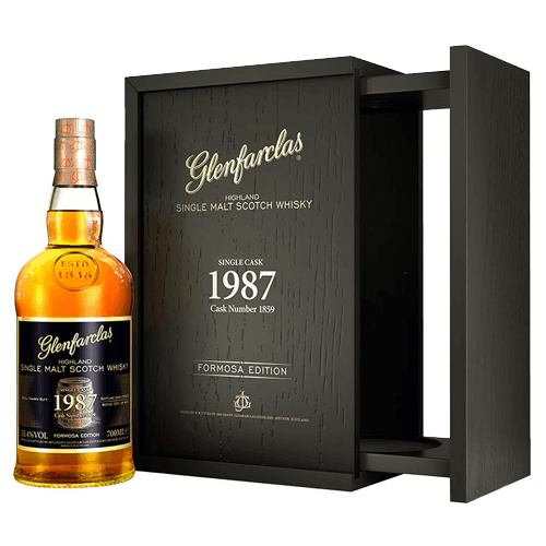 格蘭花格1987 #1859福爾摩沙精選單桶原酒單一麥芽威士忌Glenfarclas Single Cask 1987 Cask Nomber 1859 Highland Single Malt Scotch Whisky Formosa Edition