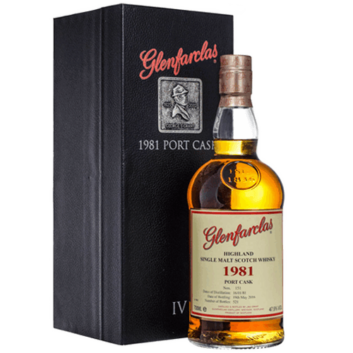 格蘭花格 1981 波特桶 家族收藏六部曲之四單一麥芽威士忌Glenfarclas 1981 35YO Port Cask IV Single Malt Scotch Whisky