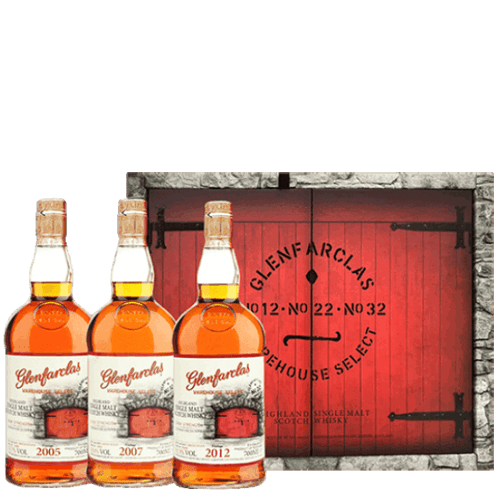 格蘭花格 紅門窖藏原酒系列單一麥芽威士忌Glenfarclas Vintage2005-2007-2012 Warehouse Select Highland Single Malt Scotch Whisky