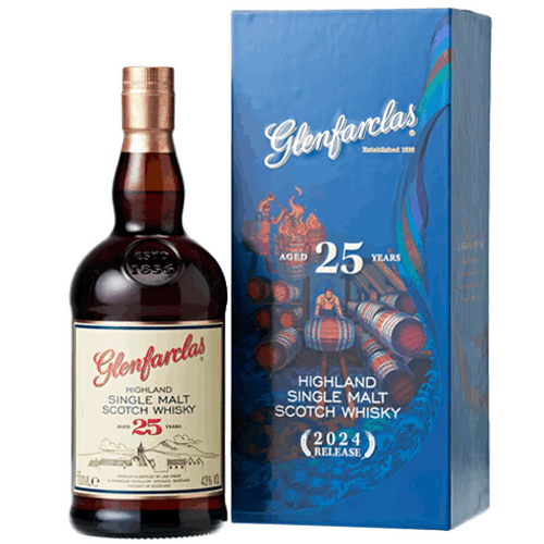 格蘭花格 25年2024禮讚系列禮盒單一麥芽威士忌Glenfarclas 25YO Single Malt Scotch Whisky