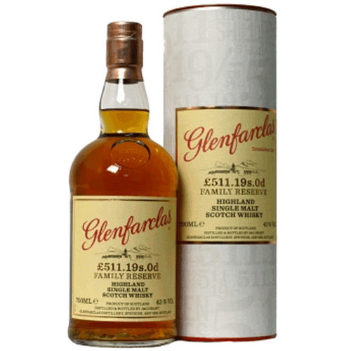 格蘭花格 £511.19s. 0d家族紀念酒單一麥芽威士忌Glenfarclas £511.19s