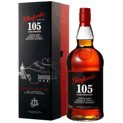格蘭花格105原酒8年精裝版一麥芽威士忌Glenfarclas 105 8 years old Cask Strength Single Malt Scotch Whisky
